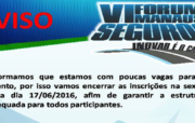 Aviso: VI Fórum Manaus Seguros