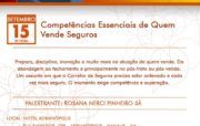 Palestra em Manaus dia 15 de setembro, com Rosana Nerci Pinheiro Sá