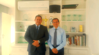 Marcio da Bradesco Seguros em visita ao Sincor AM/RR