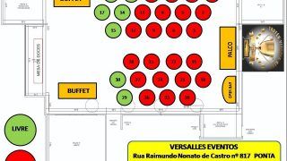 MAPA DAS MESAS DO TROFÉU VITÓRIA RÉGIA 2018 RESTAM POUCAS MESAS
