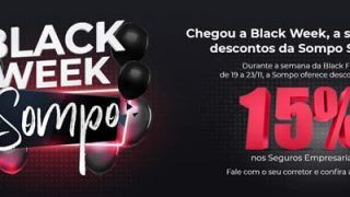 Sompo Seguros lança Black Week com descontos especiais para Seguros Empresariais