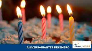 Confira os Aniversariantes do mês de Dezembro