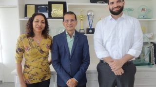 Visita pra reforçar parceria Mitsui - Sincor AM/RR