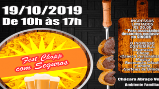 FEST CHOPP COM SEGUROS 2019