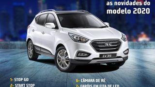 Venha conhecer as novidades do modelo IX35 GL 2020