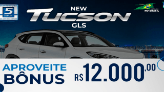 Aproveite bônus da New Tucson GLS