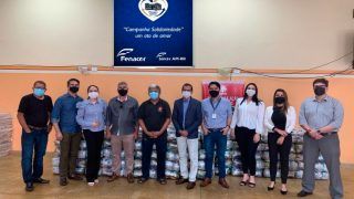 CAMPANHA SOLIDARIEDADE - Sincor AM/RR faz entrega das cestas à Cáritas Arquidiocesana de Manaus