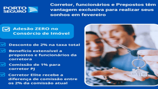 Adesão Zero para Corretor, Funcionário e Prepostos até 28/02/2022