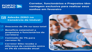 Adesão Zero para Corretor, Funcionário e Prepostos até 28/02/2022