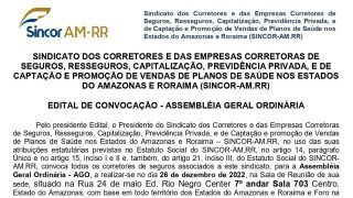 EDITAL DE CONVOCAÇÃO DIA 26.12.22